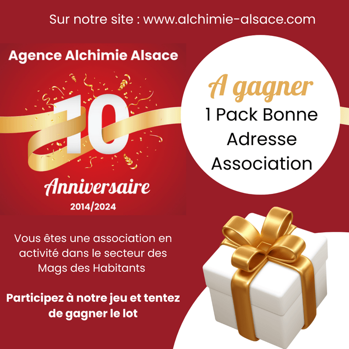 2024 anniversaire agence alchimie alsace pack bonne adresse association a gagner